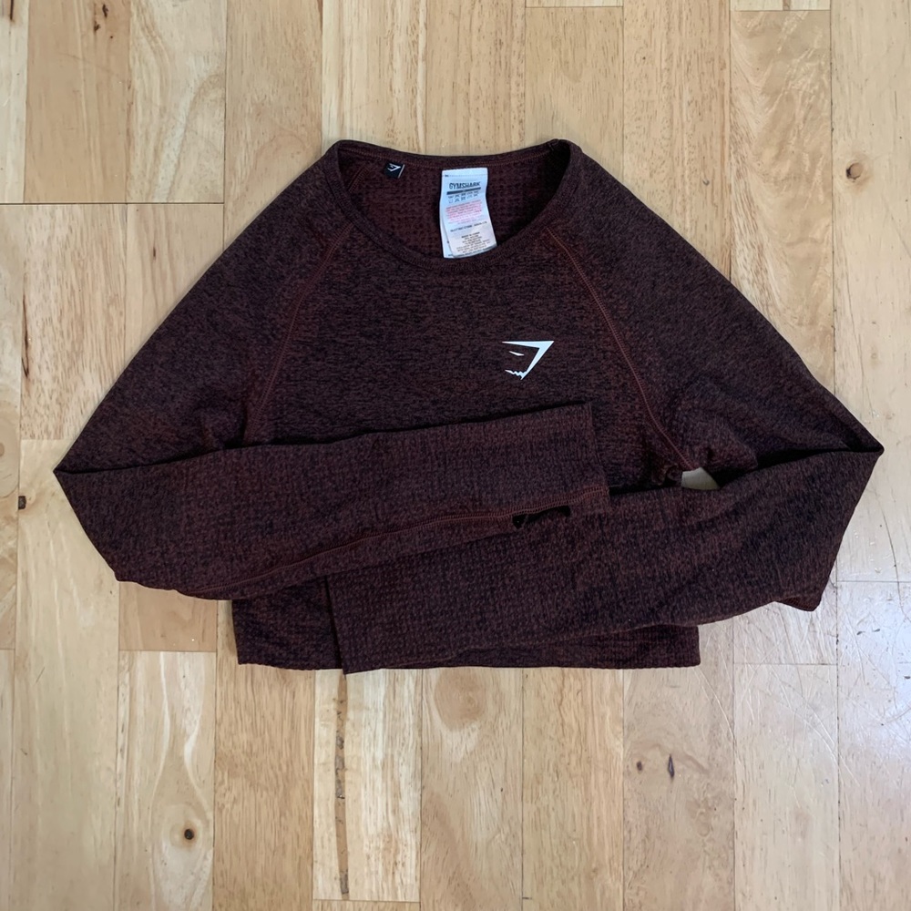 Gymshark long sleeve crop top